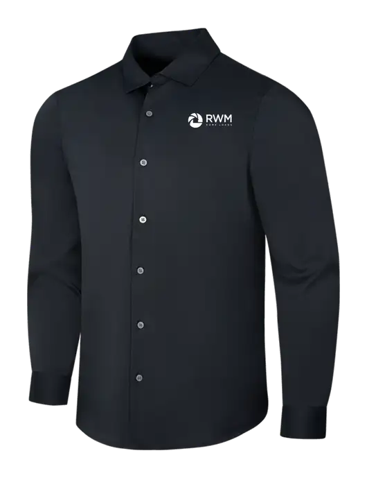 Black City Stretch Shirt w/RWM Home Loans Logo