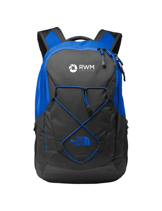 The North Face Charcoal Grey/Royal Groundwork Backpack w/RWM Home Loans Logo