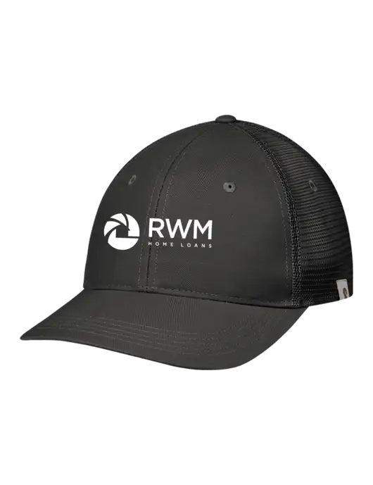 Carhartt Black Trucker Rugged Pro Series Cap w/RWM Home Loans Logo