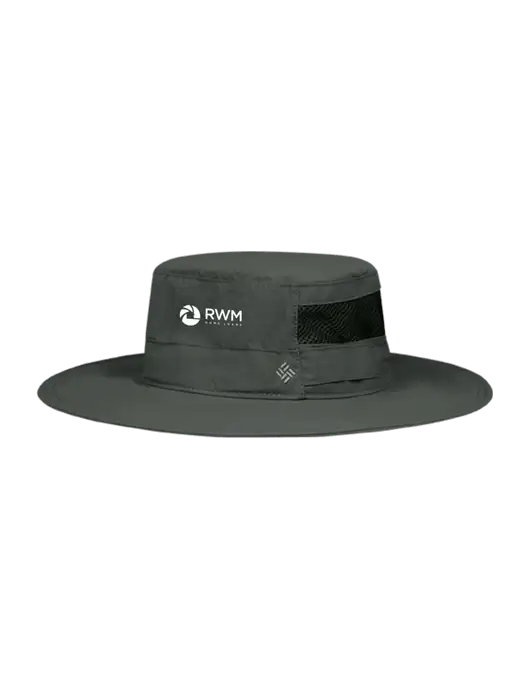 Columbia Dark Grey Bora Bora Booney  Hat w/RWM Home Loans Logo
