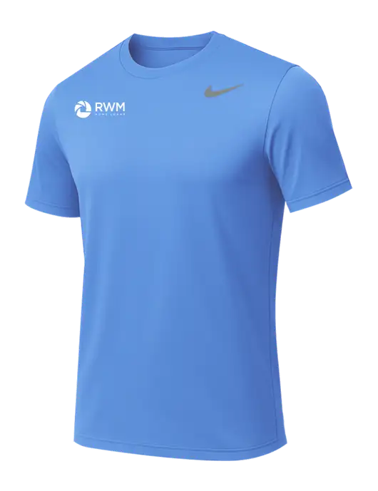 Nike Team rLegend Light Blue T-Shirt w/RWM Home Loans Logo