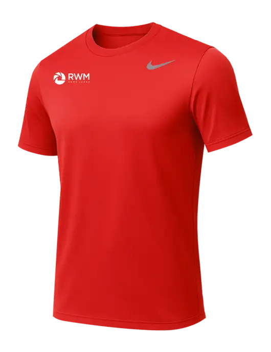 Nike Team rLegend Red T-Shirt w/RWM Home Loans Logo