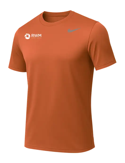 Nike Team rLegend Burnt Orange T-Shirt w/RWM Home Loans Logo