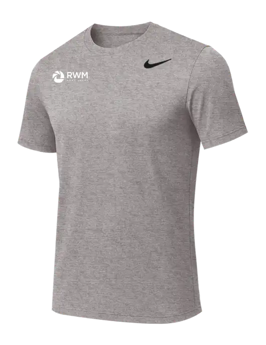 Nike Team rLegend Dark Grey T-Shirt w/RWM Home Loans Logo