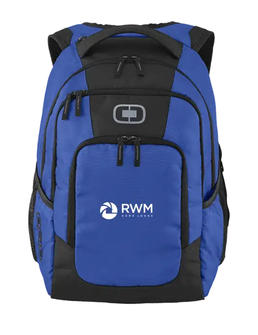OGIO Cobalt Logan Laptop Backpack
 w/RWM Home Loans Logo