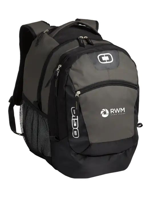OGIO Grey Rogue Pack
 w/RWM Home Loans Logo